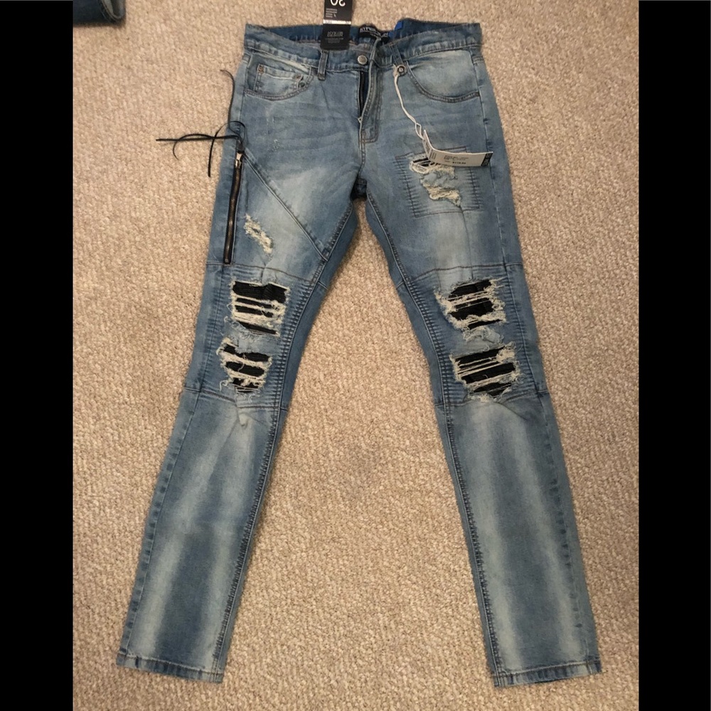 Hyper Denim Los Angeles Distressed Jeans